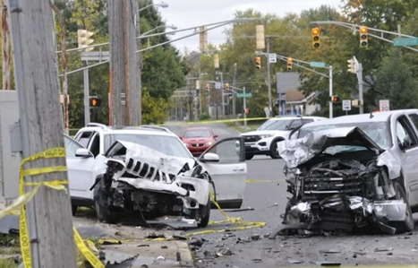 Police chase ends in fatal crash that kills two and injures four more ...