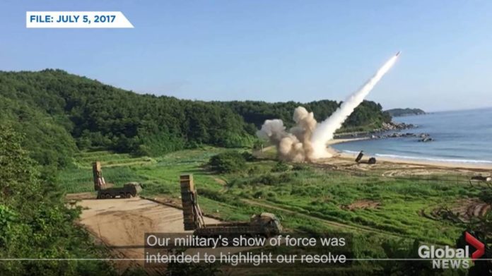 South Korea Fires Missiles In Show Of Force