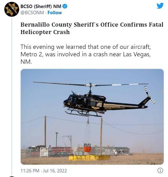 NM helicopter crash