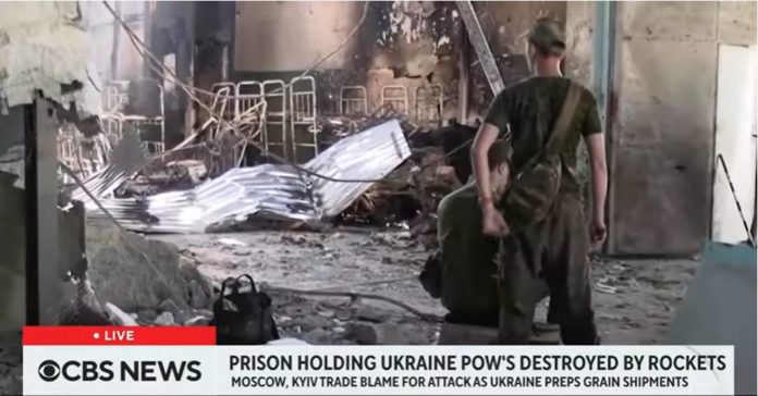 Ukraine POW's Killed In Attack